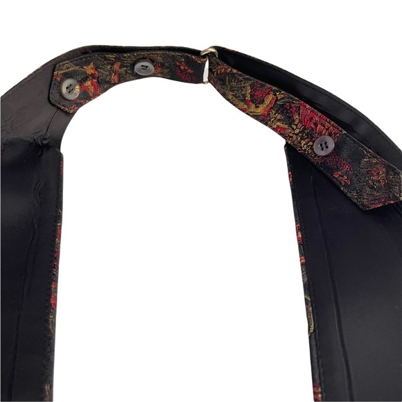 Brooks Brothers All Silk 100% Mens Burgundy Vest Size M - Picture 3 of 12